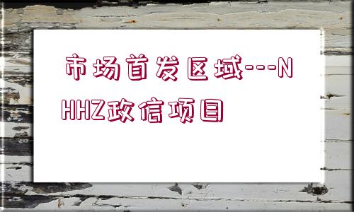 市場首發(fā)區(qū)域---NHHZ政信項(xiàng)目