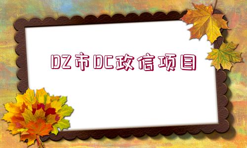 DZ市DC政信項目