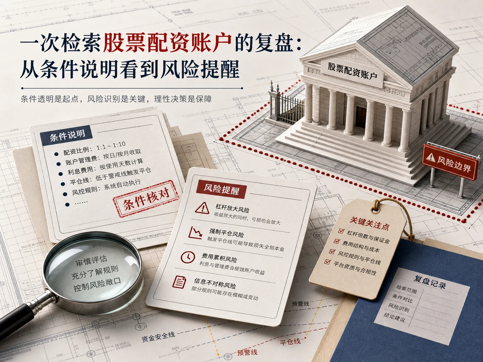 一次检索股票配资账户的复盘：从条件说明看到风险提醒 插图