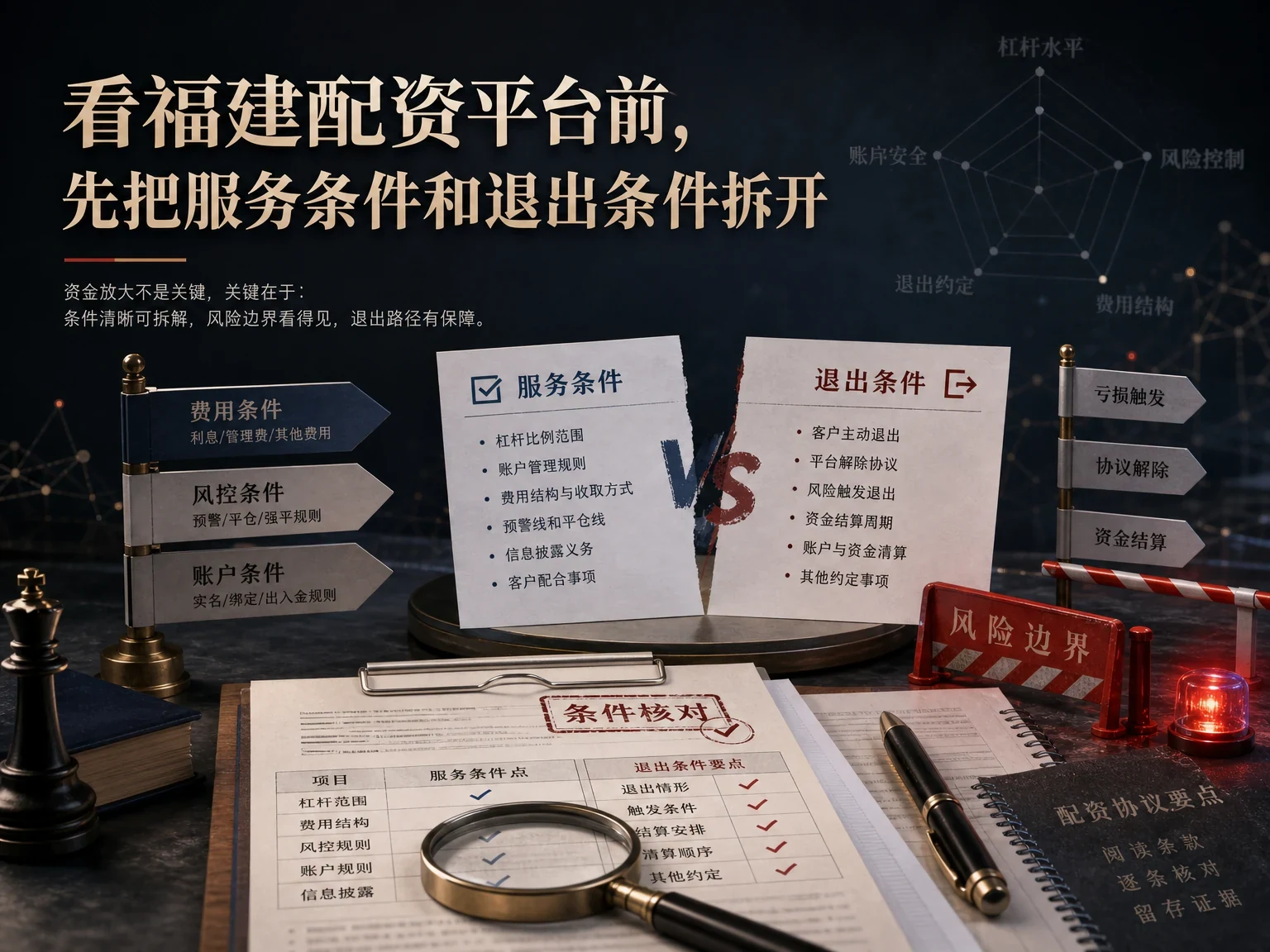 看福建配资平台前，先把服务条件和退出条件拆开 插图