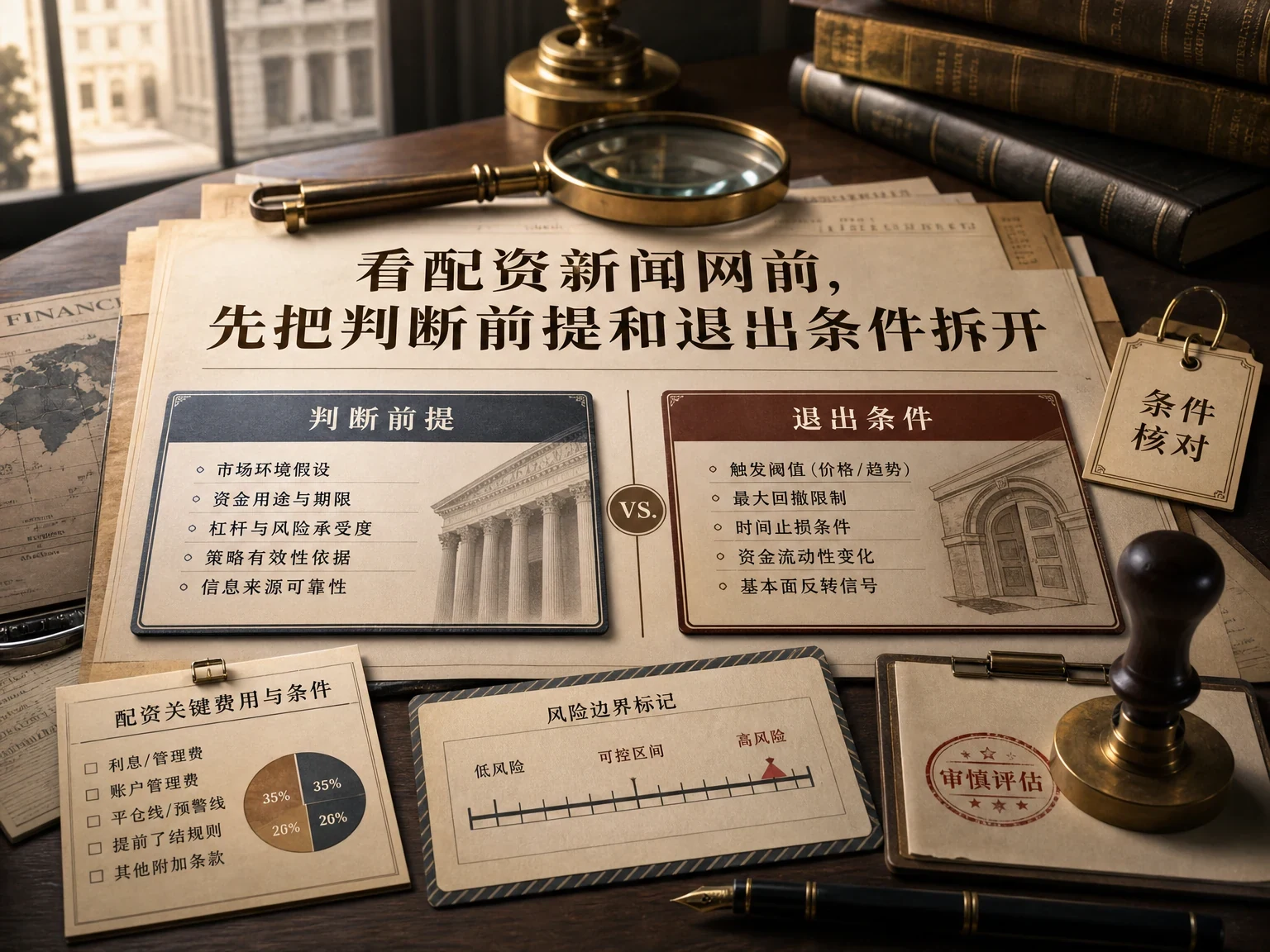 看配资新闻网前，先把判断前提和退出条件拆开 插图